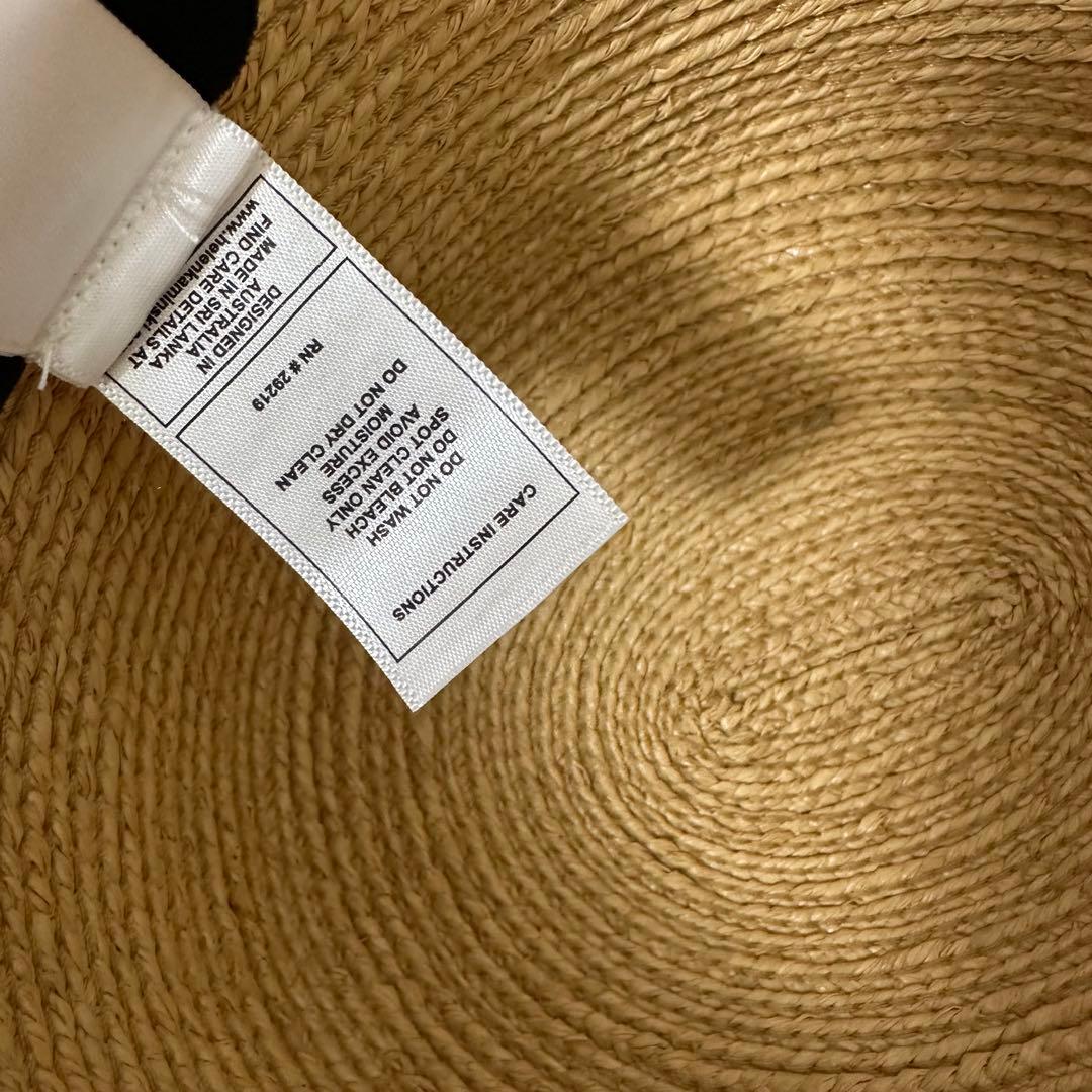 【美品】ヘレンカミンスキー 麦わら帽子 NEW PORT SB