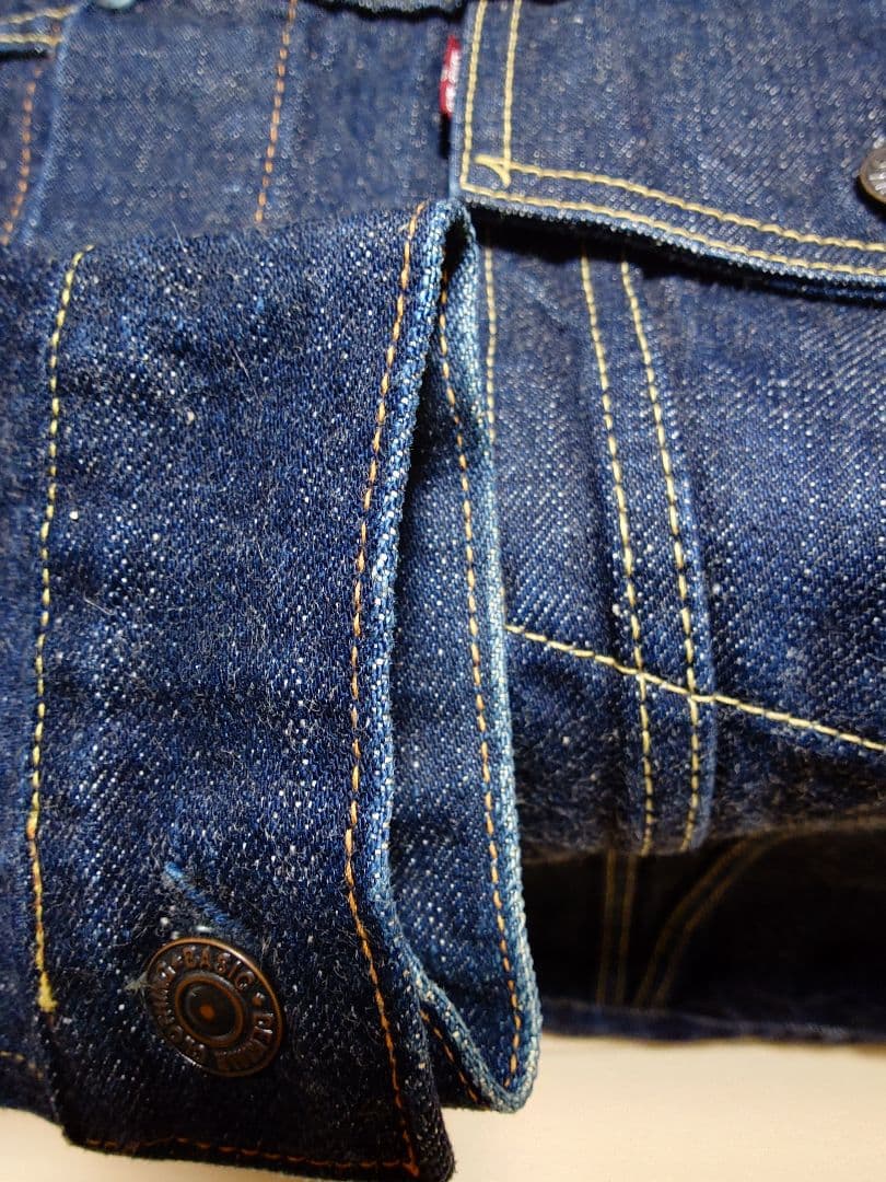 【DENIME】オリゾンティ期 旧ドゥニーム 3rd 557xx Lサイズ 濃紺