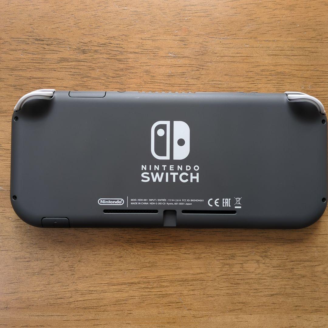 【ジャンク】Nintendo switch lite グレー
