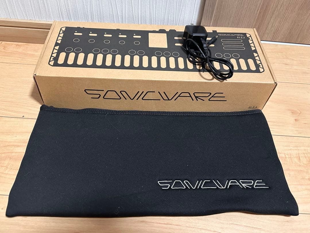 Sonicware ELZ_1 箱付・動作品　ACアダプタ 限定ソフトケース
