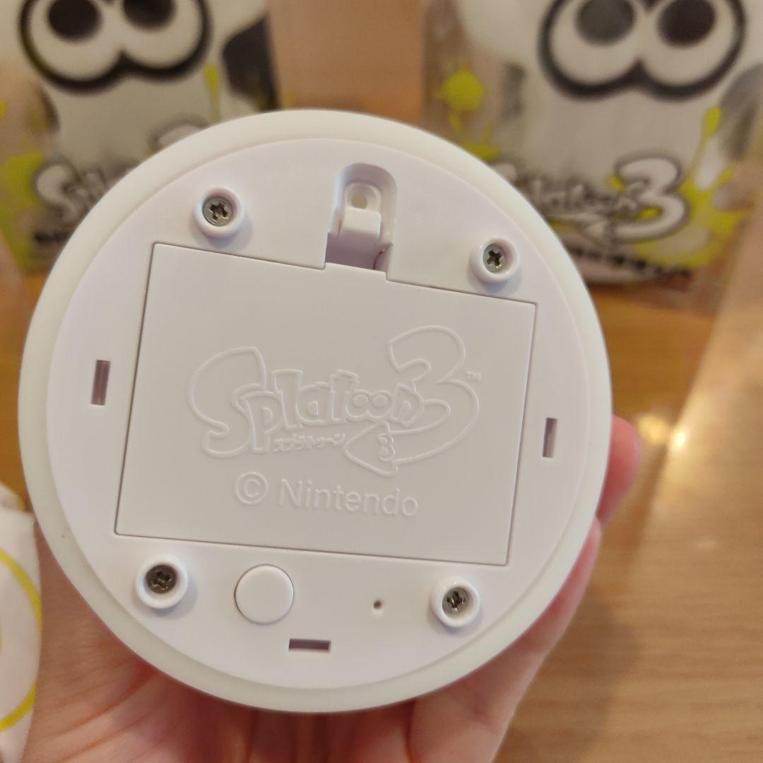 【新品あり】３個セット　スプラトゥーン3 色が変わる! イカお部屋ライトBOOK