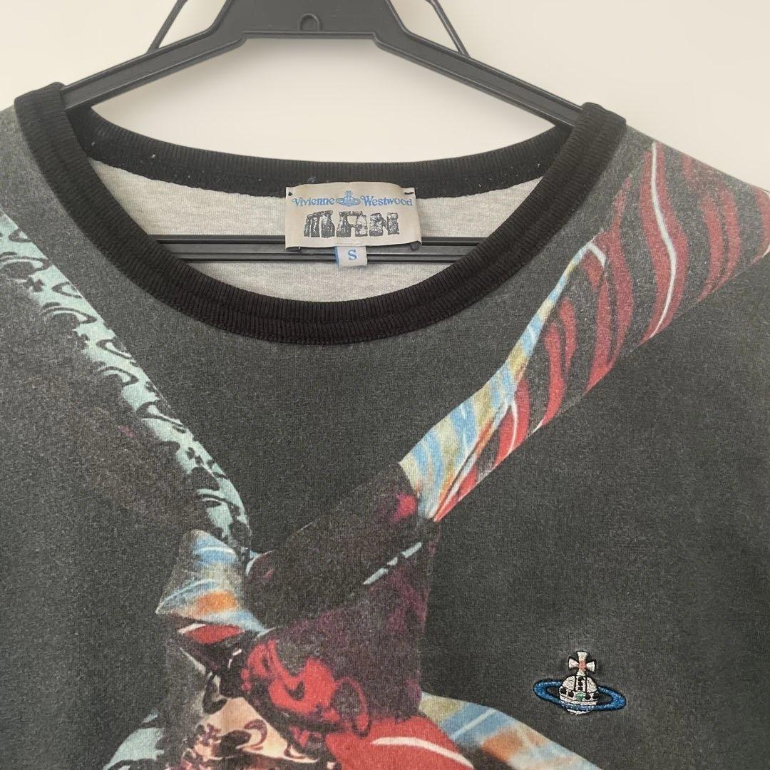 再セール中　vivienne westwood man ネクタイ柄カットソー