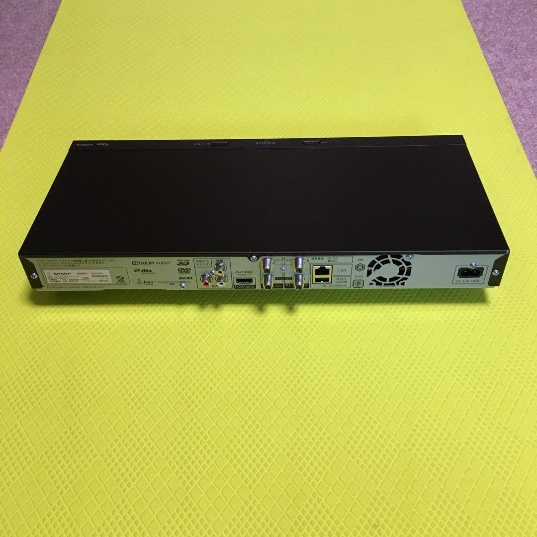 2020年製◆シャープ◆2B-C05BW1◆2番組同時録画◆約500時間録画