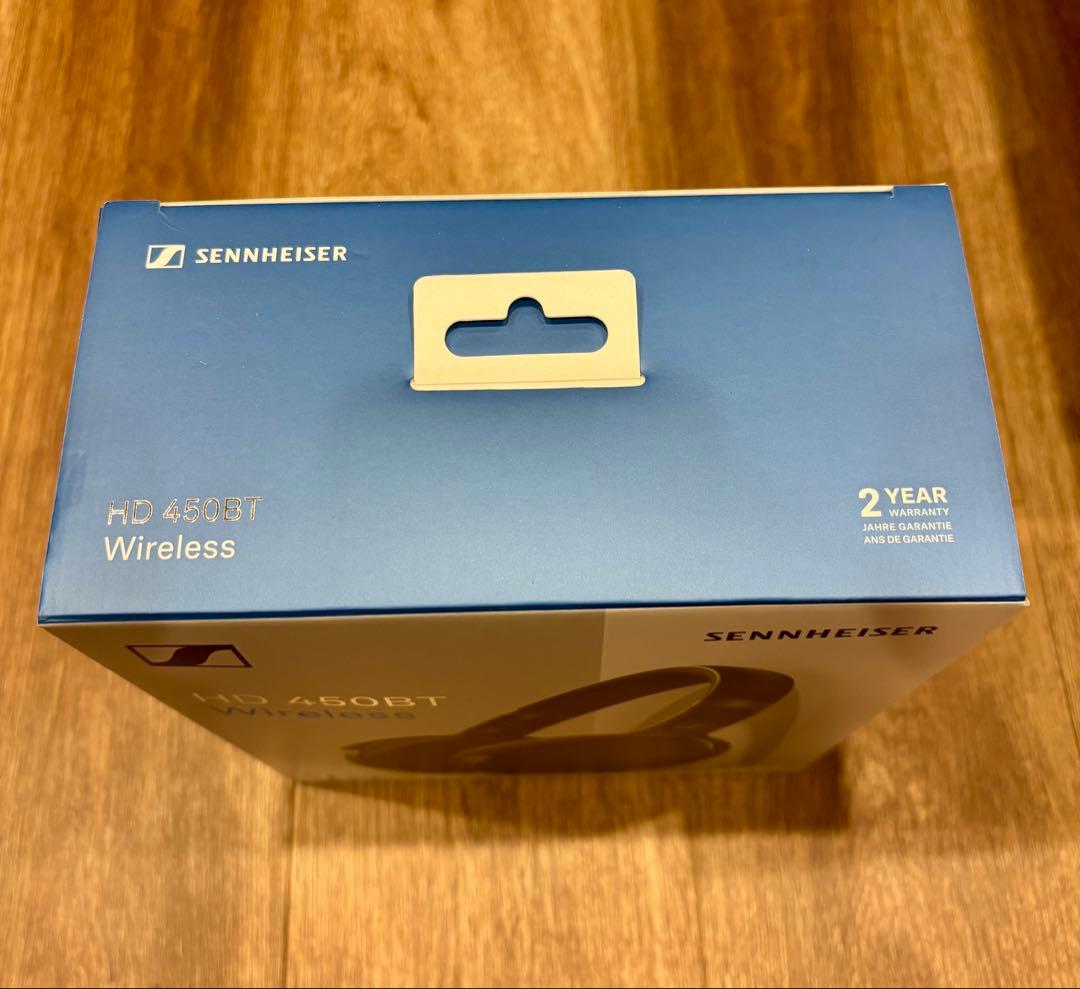 Sennheiser HD450BTワイヤレスヘッドホン ブラック 新品未開封