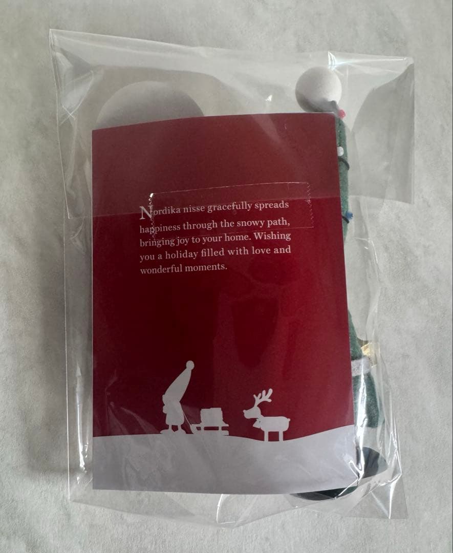 新品・未開封【ノルディカ ニッセ】電飾にからまるはりきりサンタ　高島屋　限定