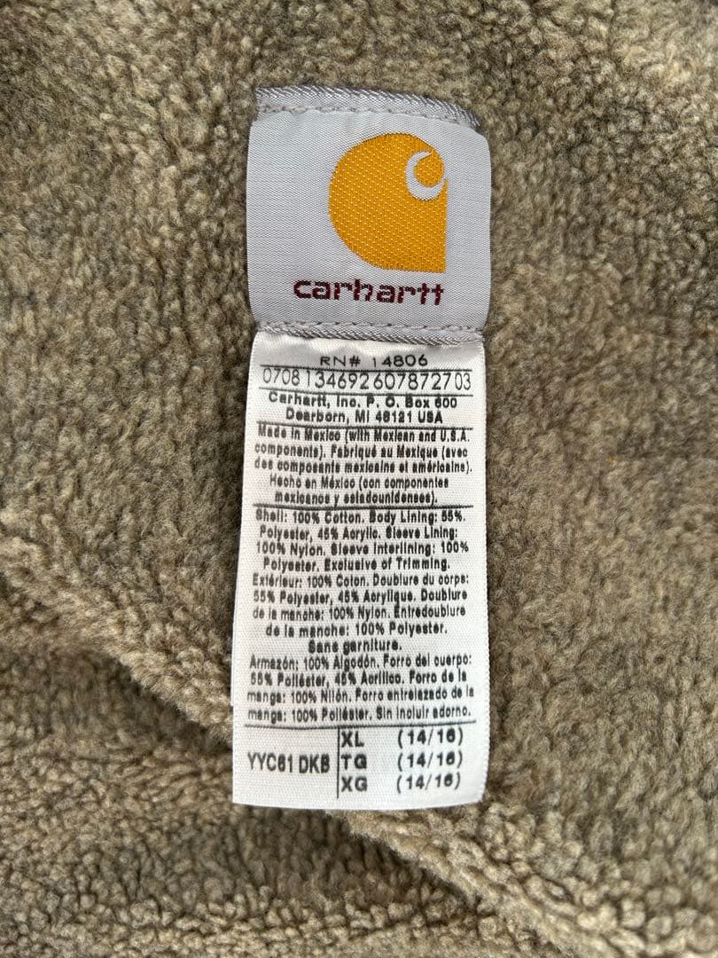 00s メキシコ製USA生地 ブラウン カーハート サンタフェジャケット XL