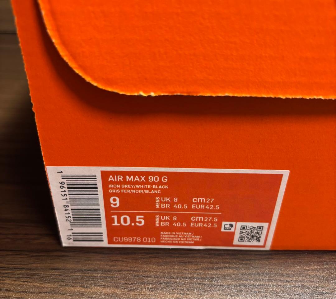 くろまる ナイキ エアマックス90 ゴルフ 　未使用品　27.0㎝