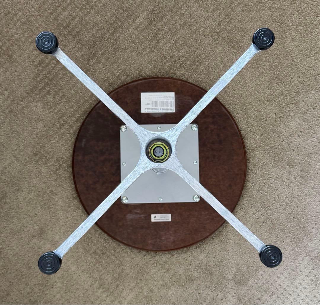 D&DEPARTMENT LAUAN TABLE ROUND・01