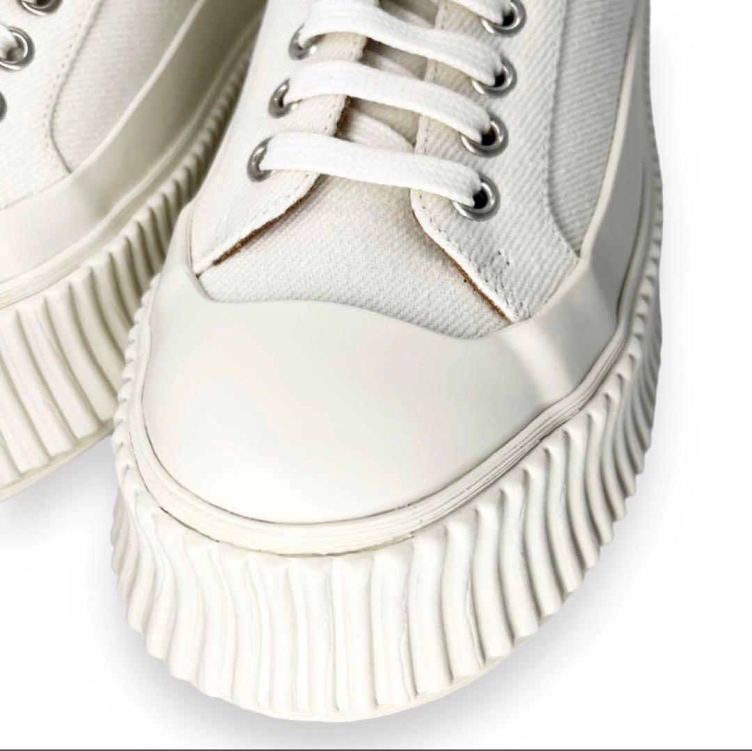 【新品】JIL SANDER プラットフォーム　レザー　スニーカー　38