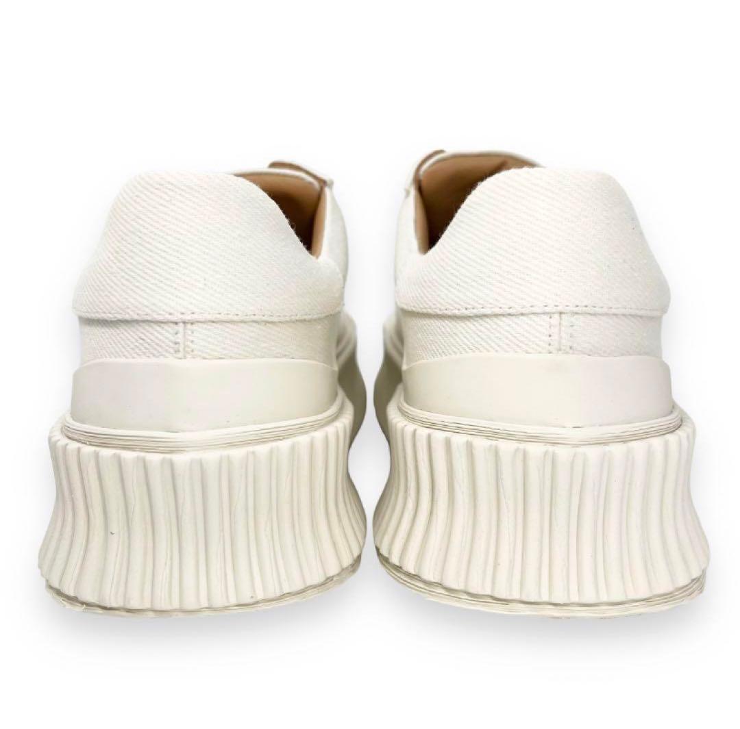 【新品】JIL SANDER プラットフォーム　レザー　スニーカー　38