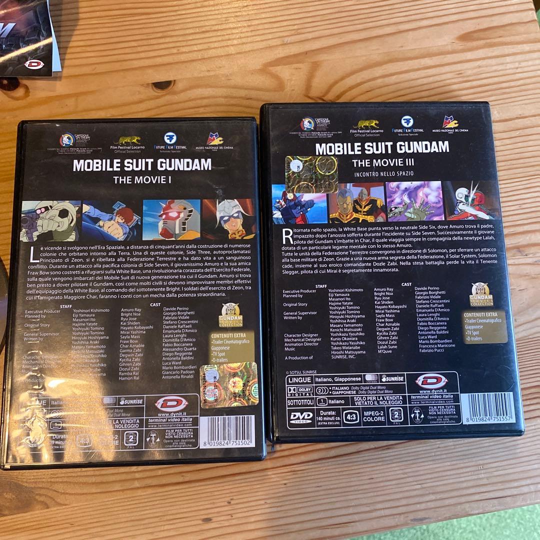 イタリア語版　機動戦士ガンダム 初代　全話DVDまとめ　全巻