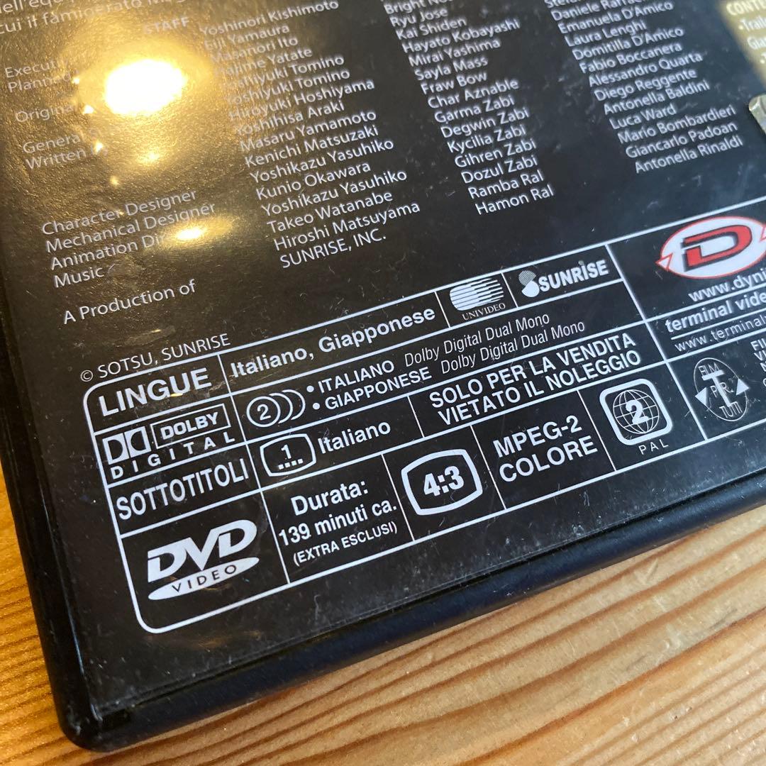 イタリア語版　機動戦士ガンダム 初代　全話DVDまとめ　全巻
