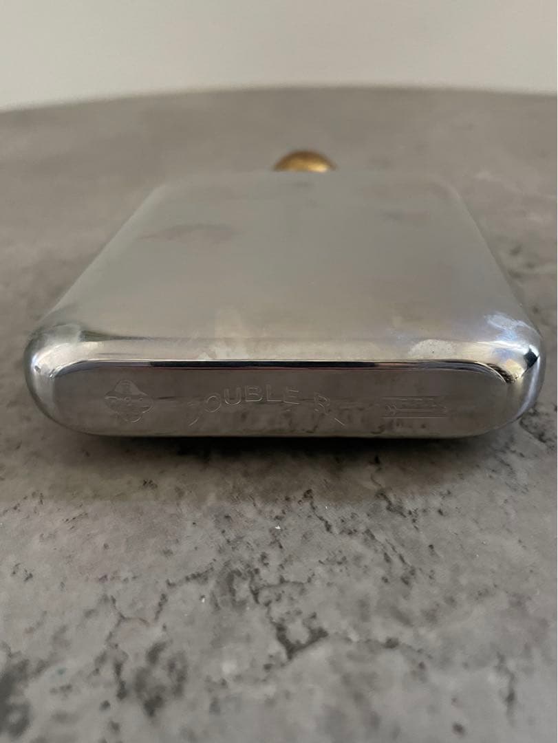 RRL ラルフローレン　カービングレザーヒップフラスコ