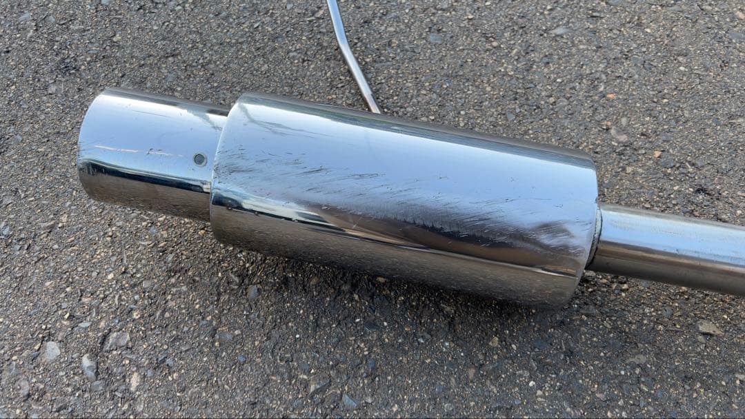 値下げ不可 メーカー不明 砲弾型マフラー ワゴンRなど