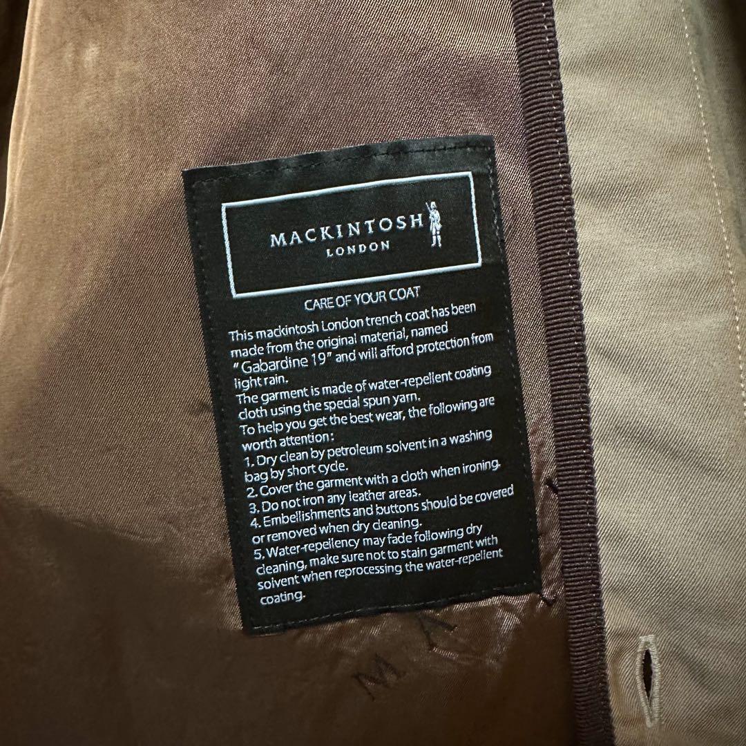 ✨MACKINTOSH マッキントッシュ 春秋冬 ライナー付き トレンチコート✨
