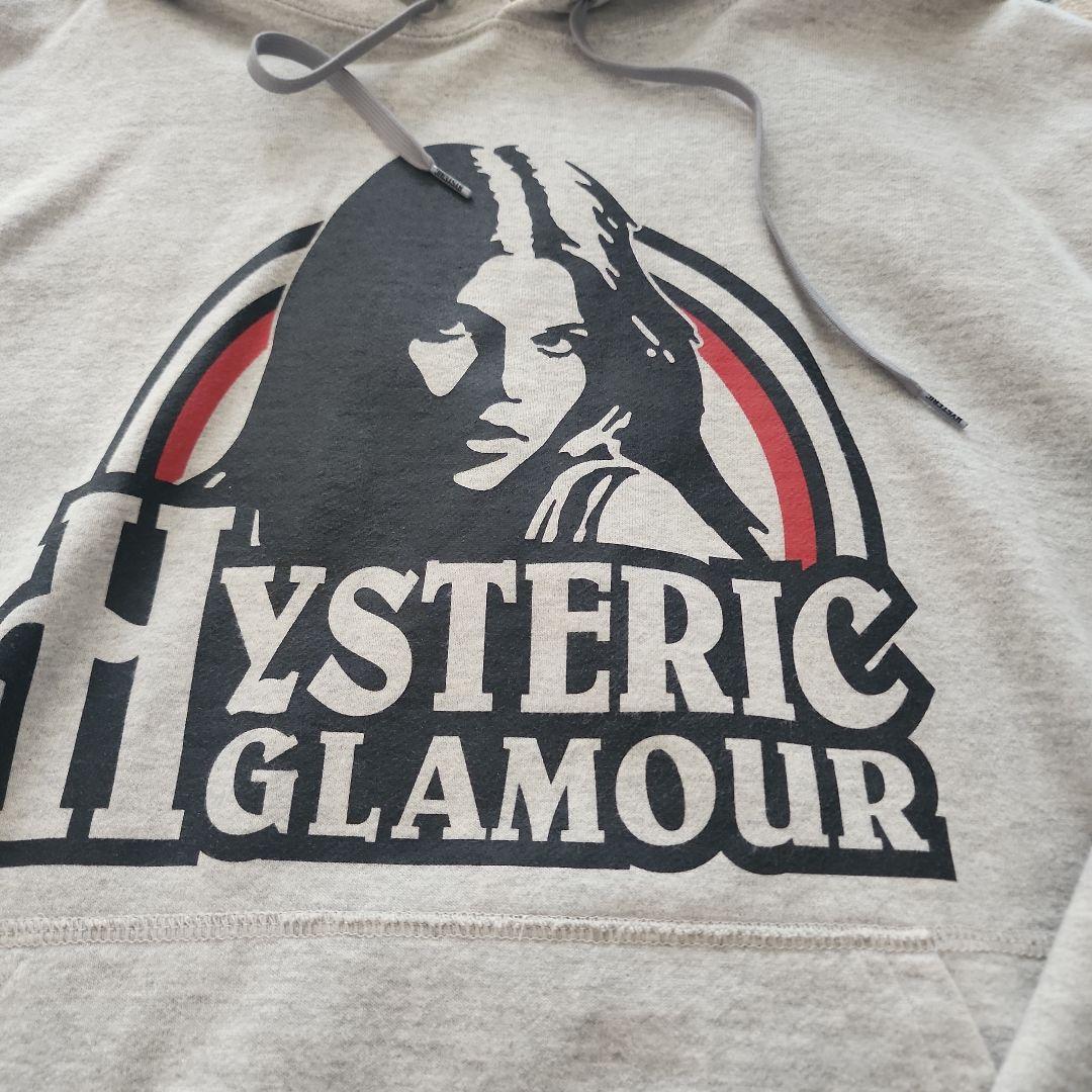 Hysteric Glamour グレー パーカー　レディース