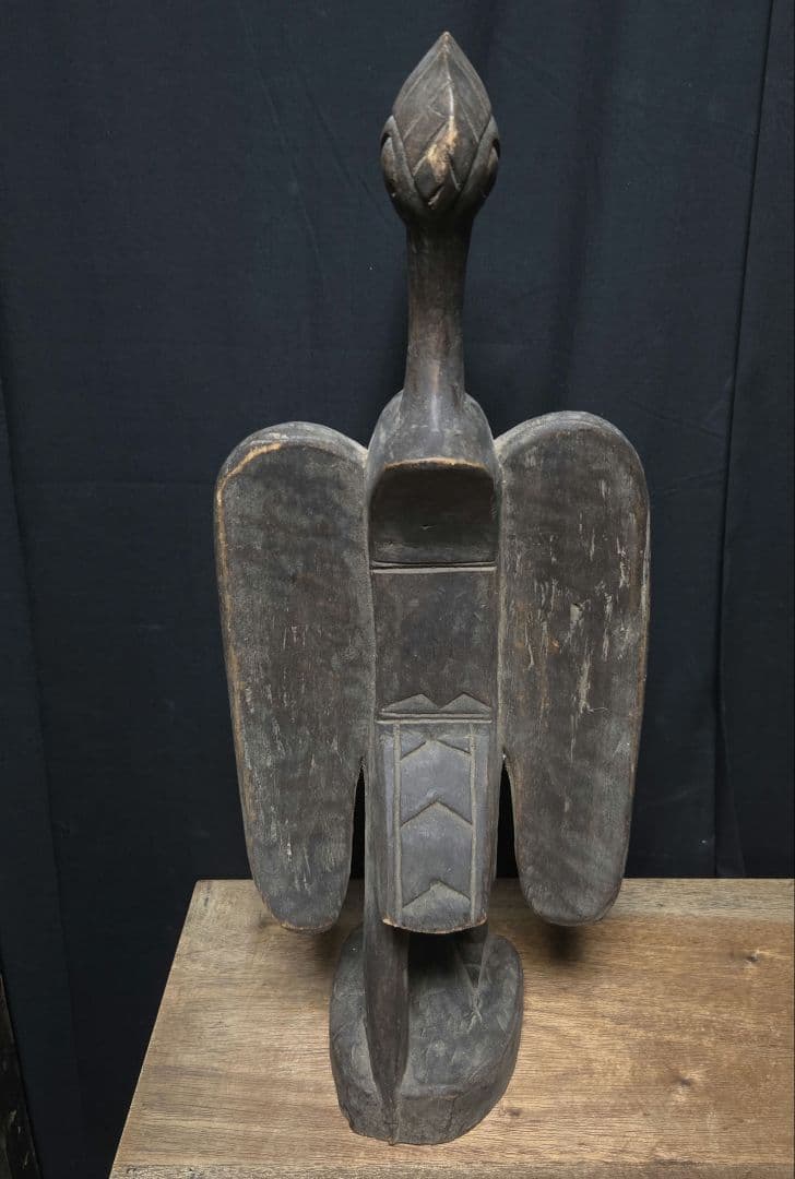 週末大特価！セヌフォ族カラオサイチョウコートジボワールアフリカプリミティブアート