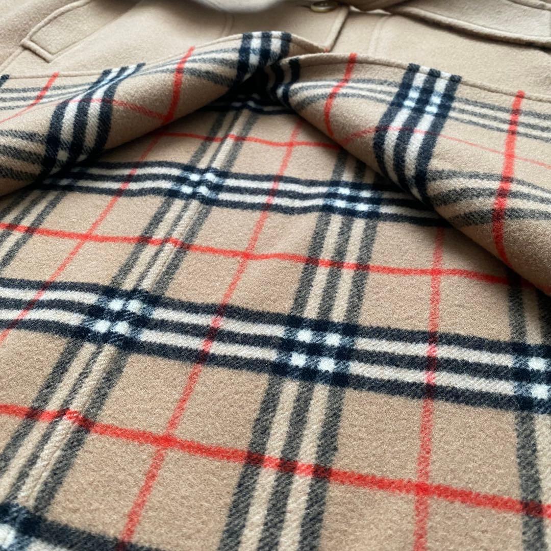 【極美品】 バーバリーズ リバーシブル ダブルフェイス ベルト付き ロングコート