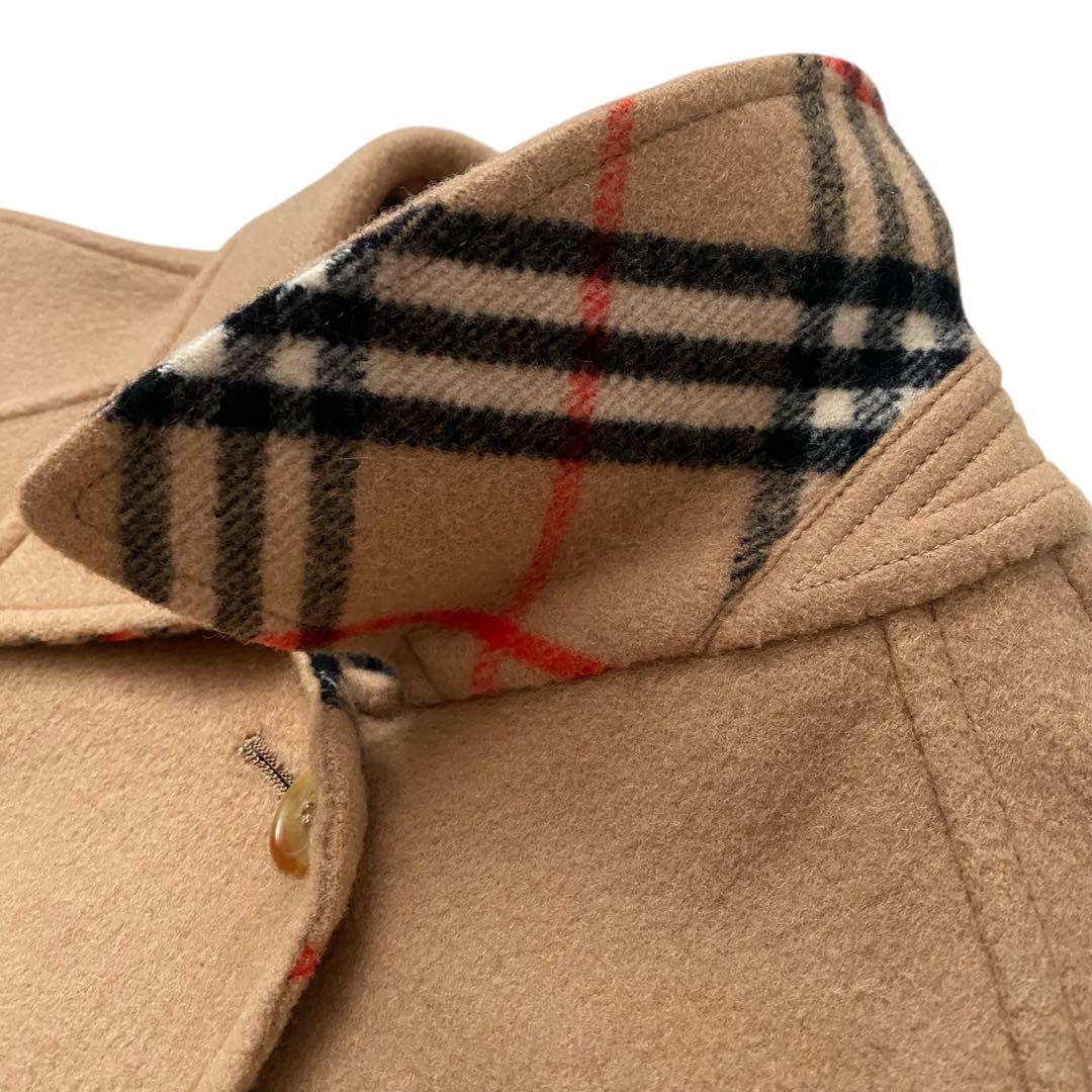 【極美品】 バーバリーズ リバーシブル ダブルフェイス ベルト付き ロングコート