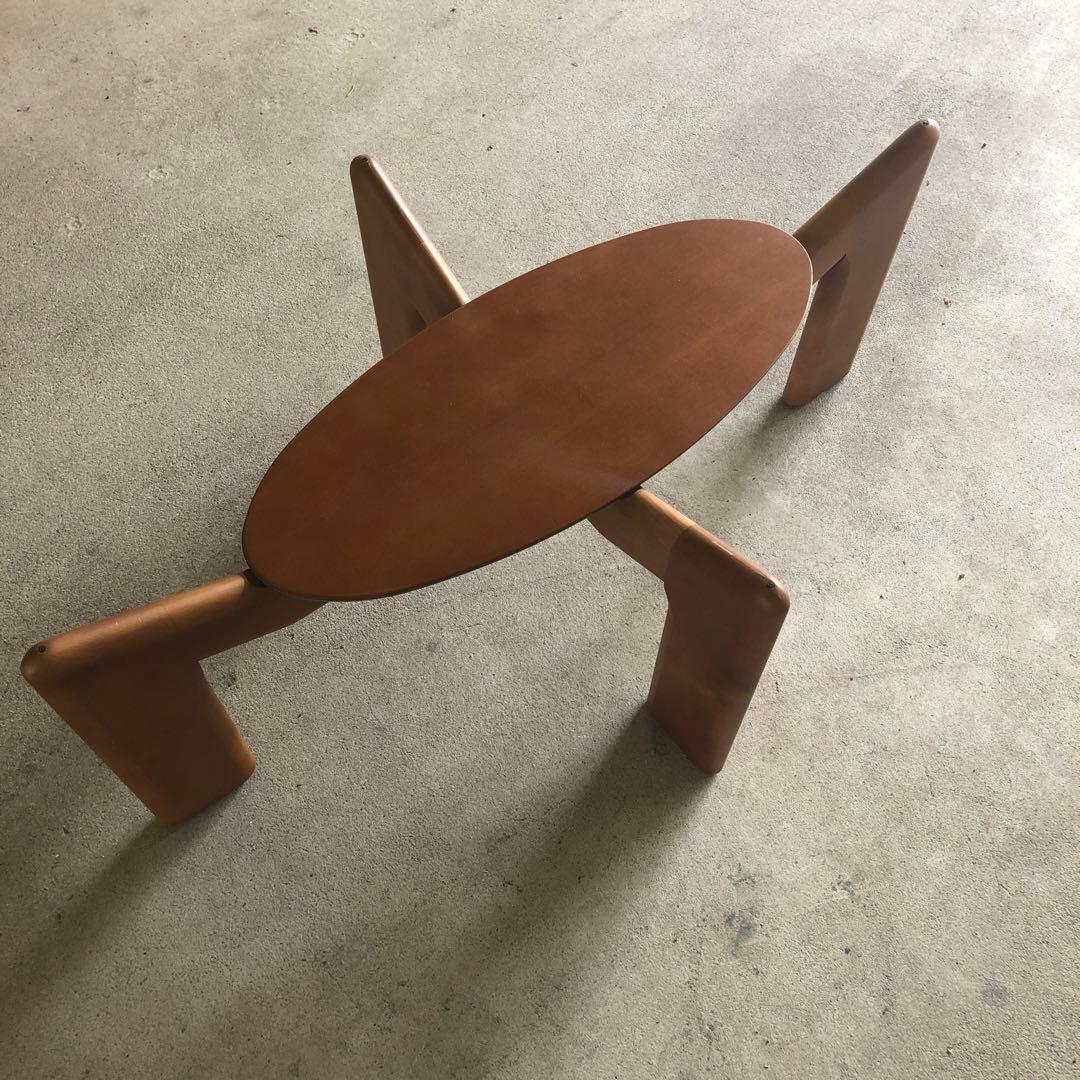 オシャレ！マルニ木工 maruni ガラストップテーブル 120cm幅