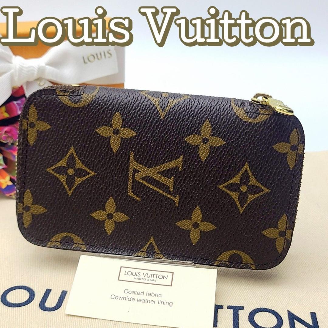 極美品 ルイヴィトン キーケース ポシェット6 クレ モノグラム 希少