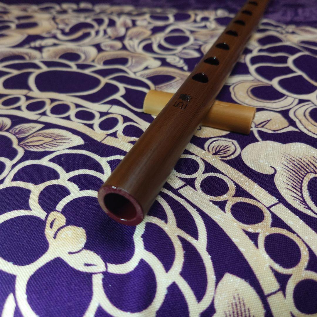 篠笛　六本調子　古典調　燻し　七穴