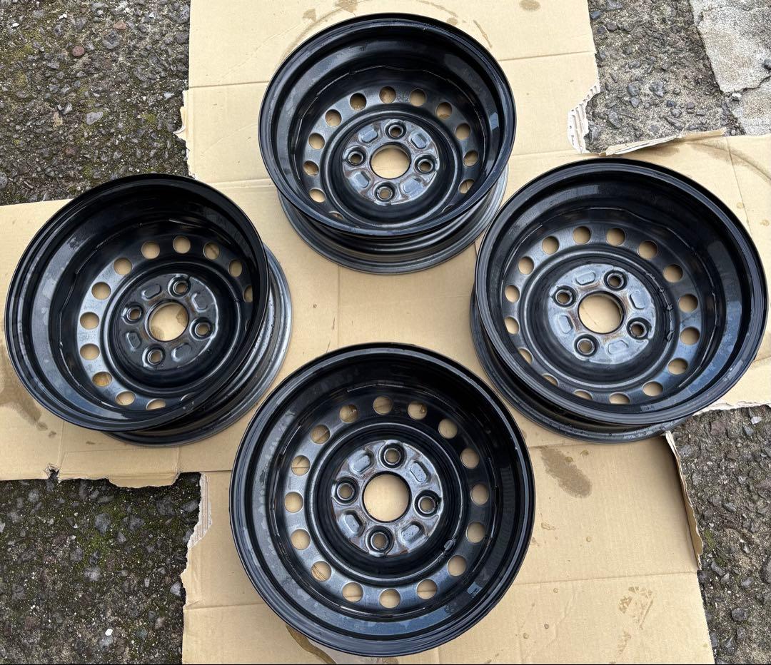 ダイハツ純正　ハイゼットスチールホイール　４本セット