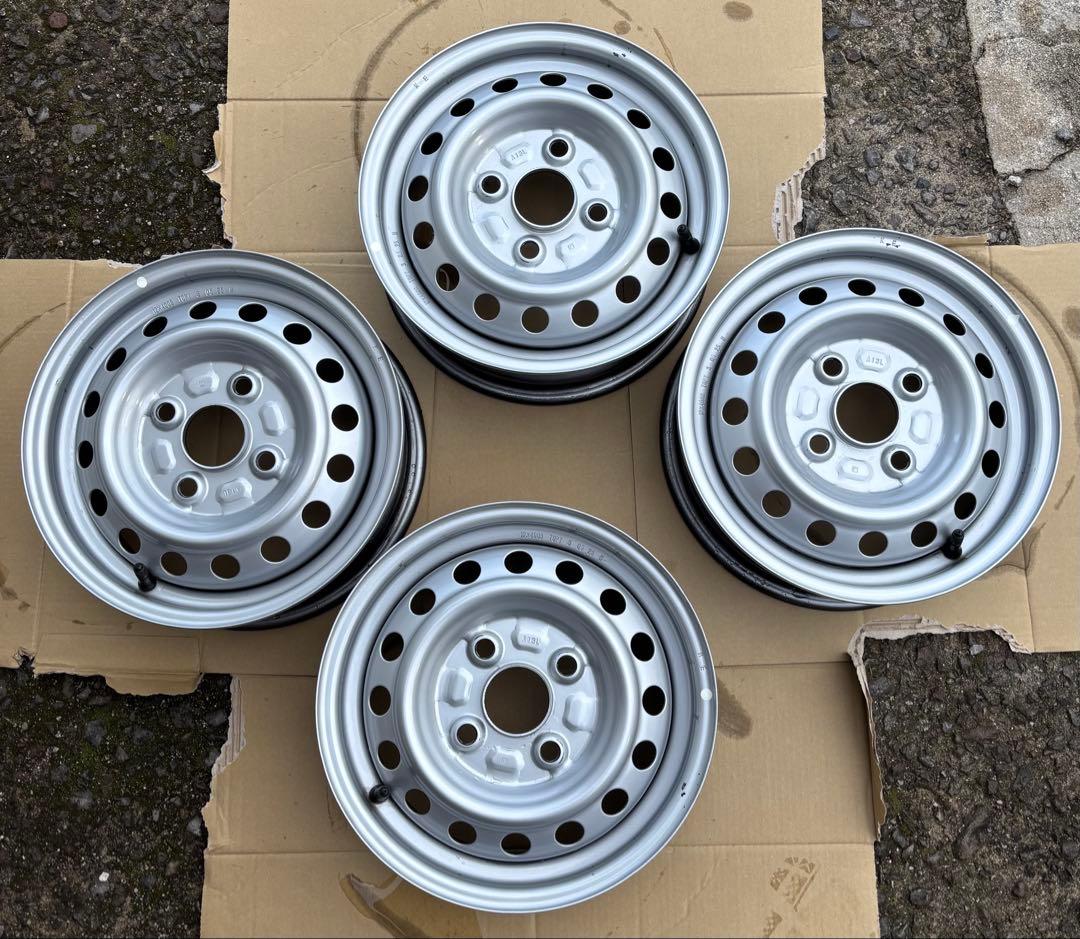 ダイハツ純正　ハイゼットスチールホイール　４本セット