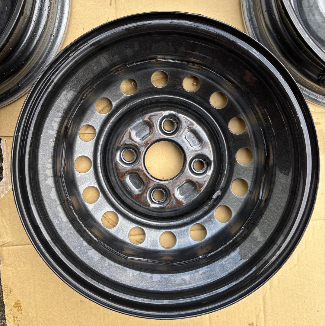 ダイハツ純正　ハイゼットスチールホイール　４本セット