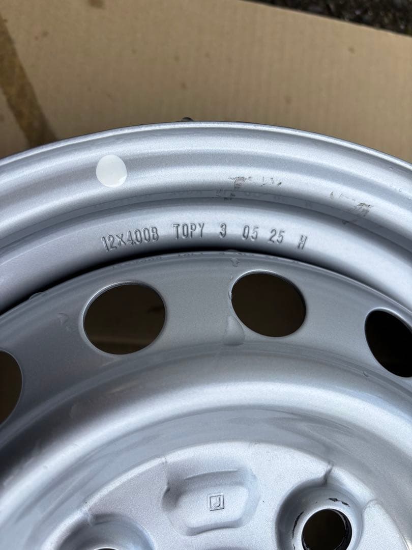 ダイハツ純正　ハイゼットスチールホイール　４本セット