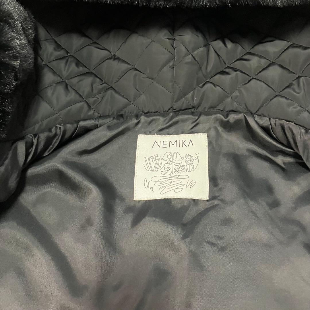 美品✨NEMIKA ネミカ　エコファー　キルティング　中綿　ベスト　1サイズ