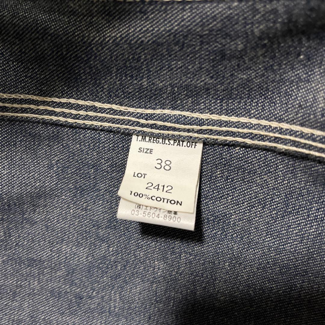 lee 91-j ハウスタグ　ユニオンメイド　復刻　カバーオール　濃紺　2412