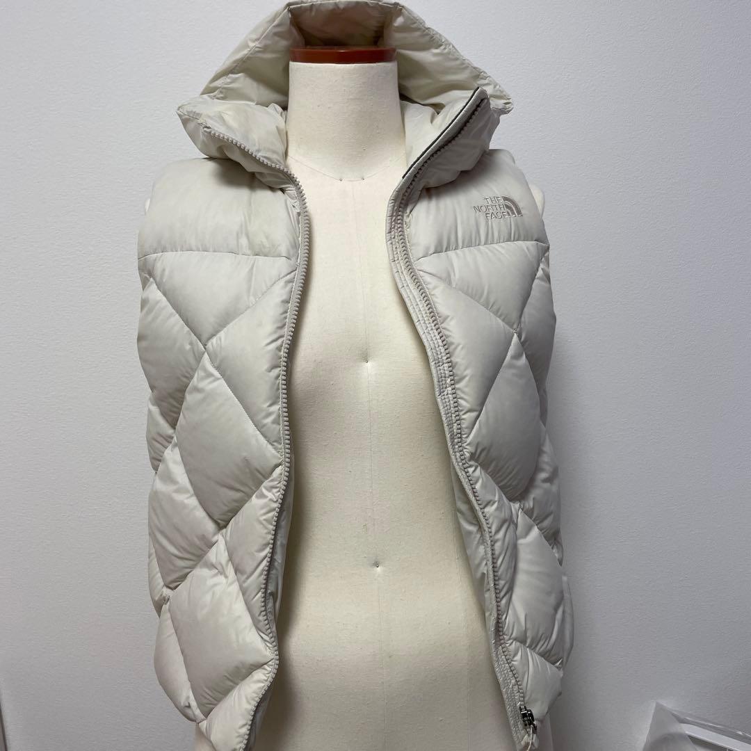 THE NORTH FACE ホワイト ダウンベスト