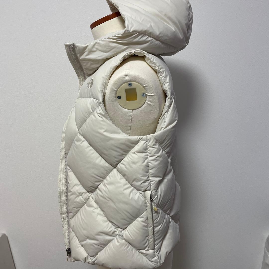 THE NORTH FACE ホワイト ダウンベスト