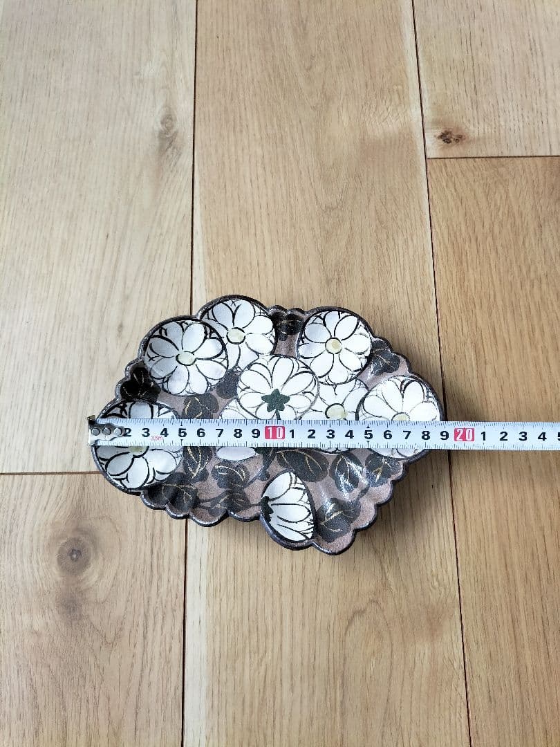 京焼 清水焼 乾山写し玉菊 向付 6枚セット 新品・未使用