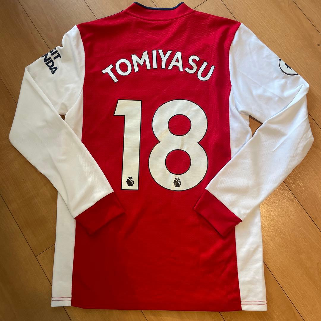 アーセナル　冨安健洋　18 長袖ユニフォーム