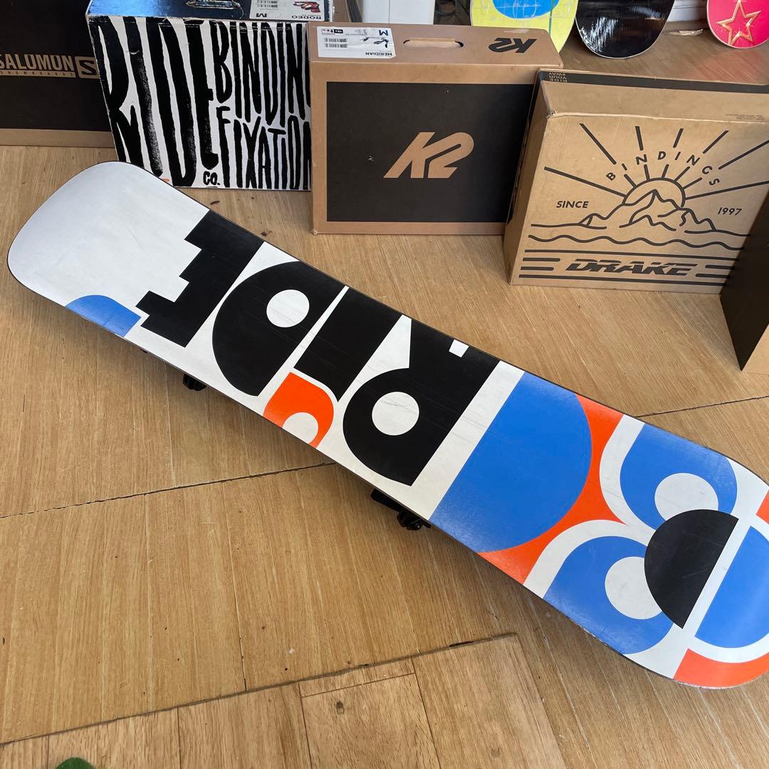 RIDE×ZUMA　ライド　キッズスノーボードセット　未使用バイン付3点セット