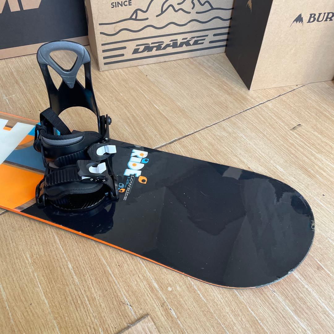 RIDE×ZUMA　ライド　キッズスノーボードセット　未使用バイン付3点セット