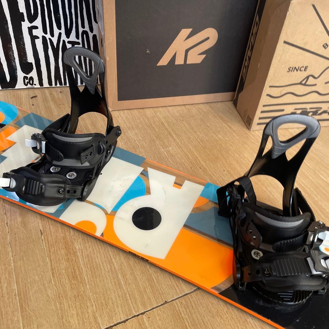 RIDE×ZUMA　ライド　キッズスノーボードセット　未使用バイン付3点セット