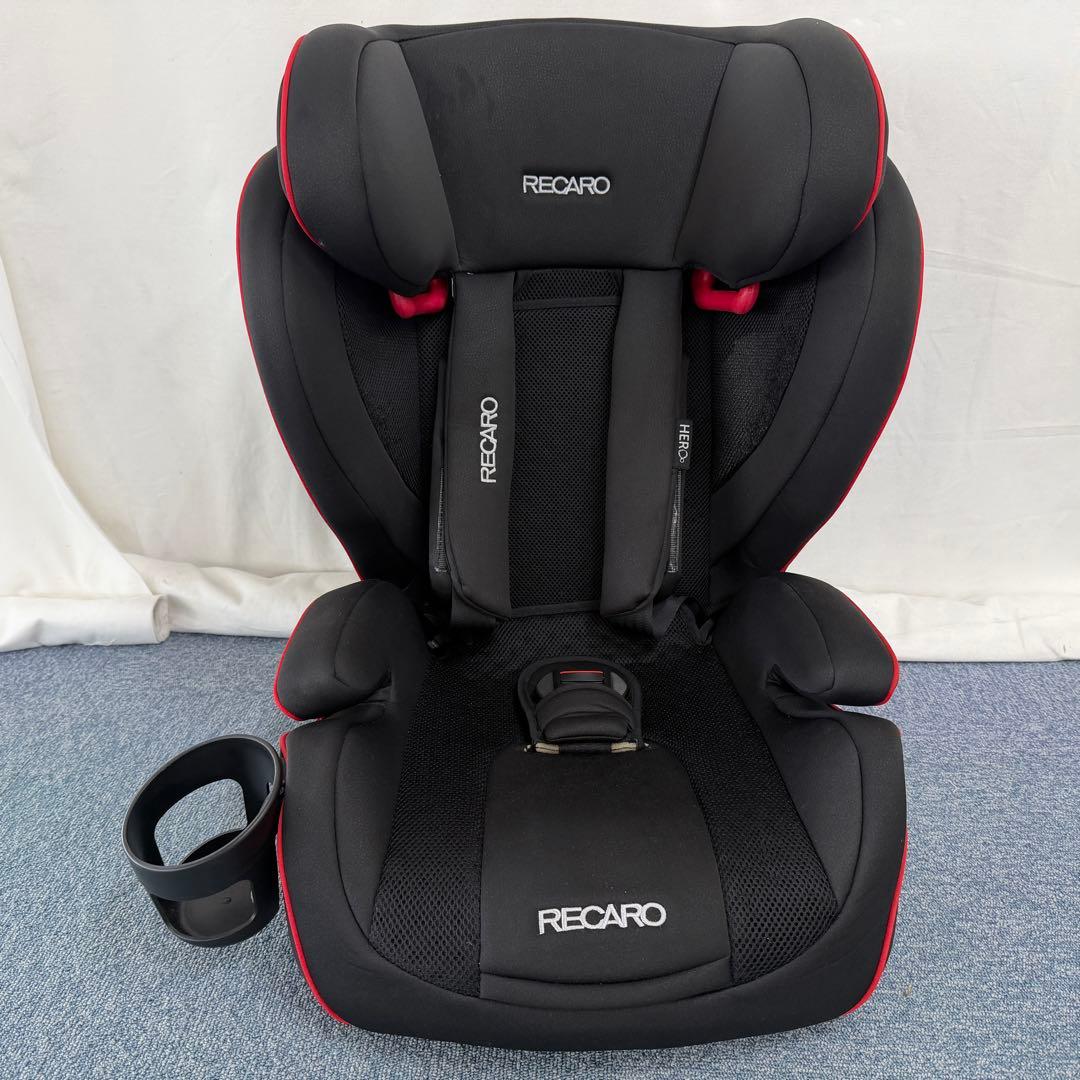 RECARO チャイルドシート ブラック/レッド