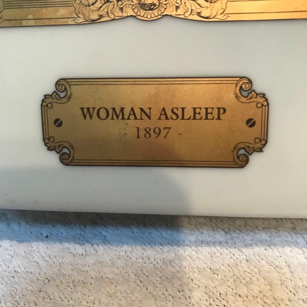 ルノワール WOMAN ASLEEP ブランデー瓶/リモージュ/コルク割なし美品