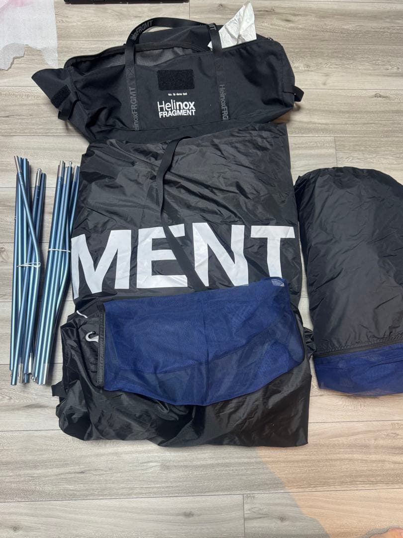 FRAGMENT Helinox 3P Dome Tent Black テント