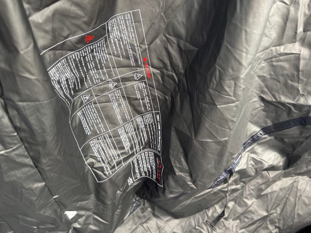 FRAGMENT Helinox 3P Dome Tent Black テント