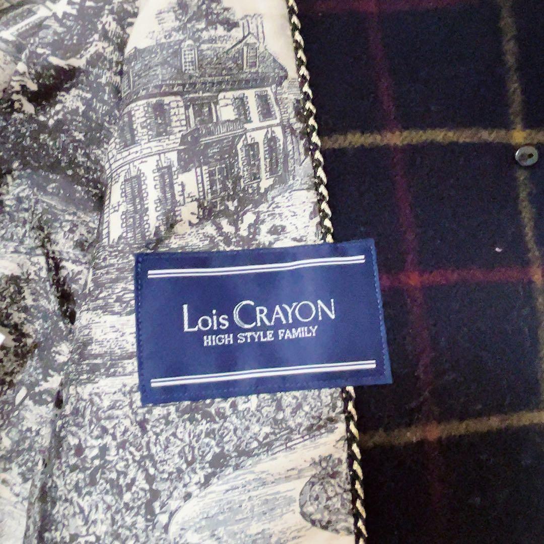 美品 ロイスクレヨン 2013年受注コート マント型ケープコート ルアーナ