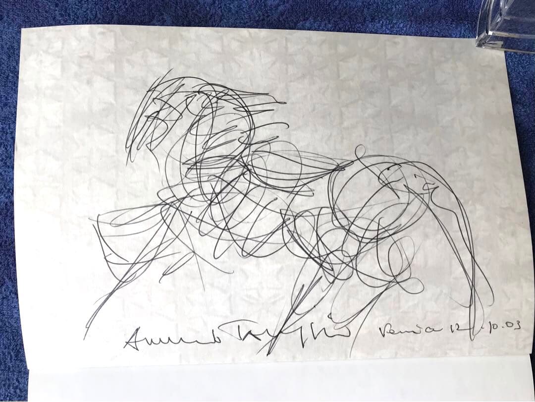 図録　Armando Tanzini(手書素描付カタログ)&ベネチアビエンナーレ