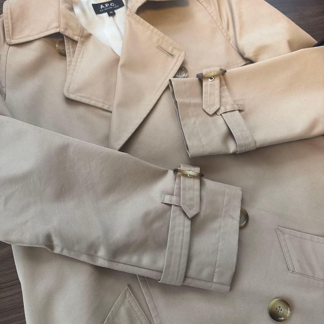 A.P.C. トレンチコート ベージュ サイズ36