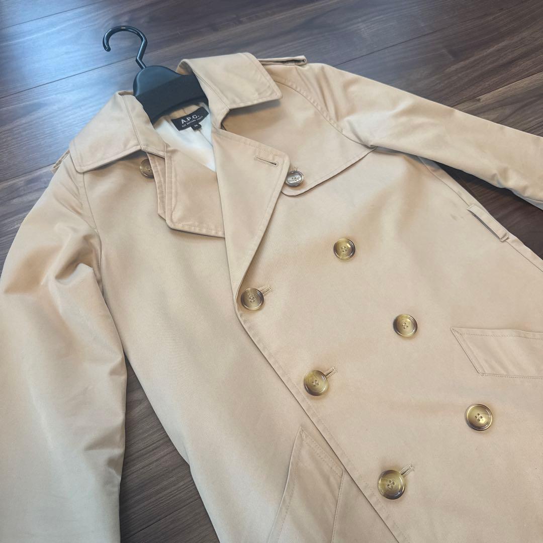 A.P.C. トレンチコート ベージュ サイズ36