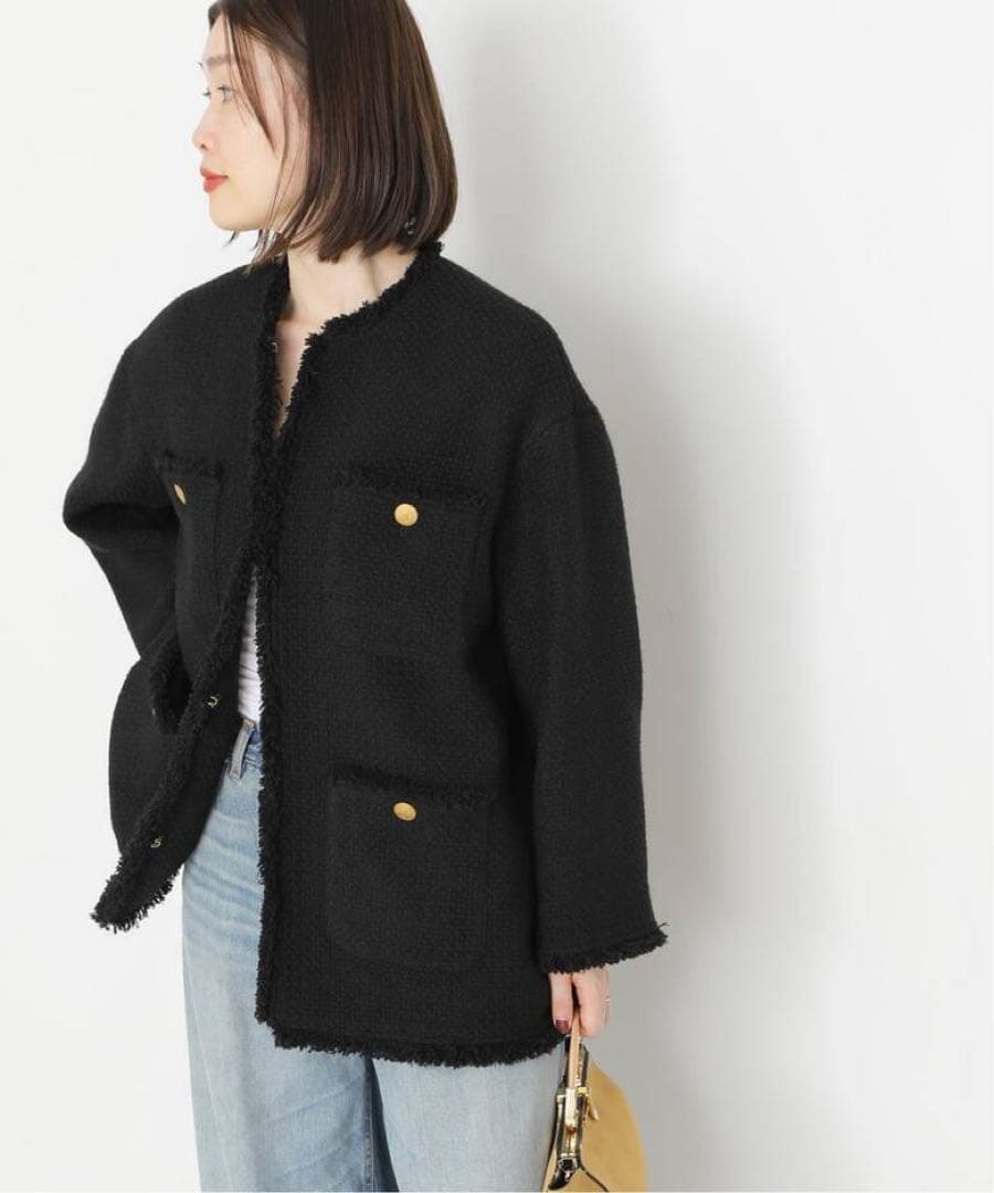 JOURNAL STANDARD L’ESSAGE ツイードジャケット