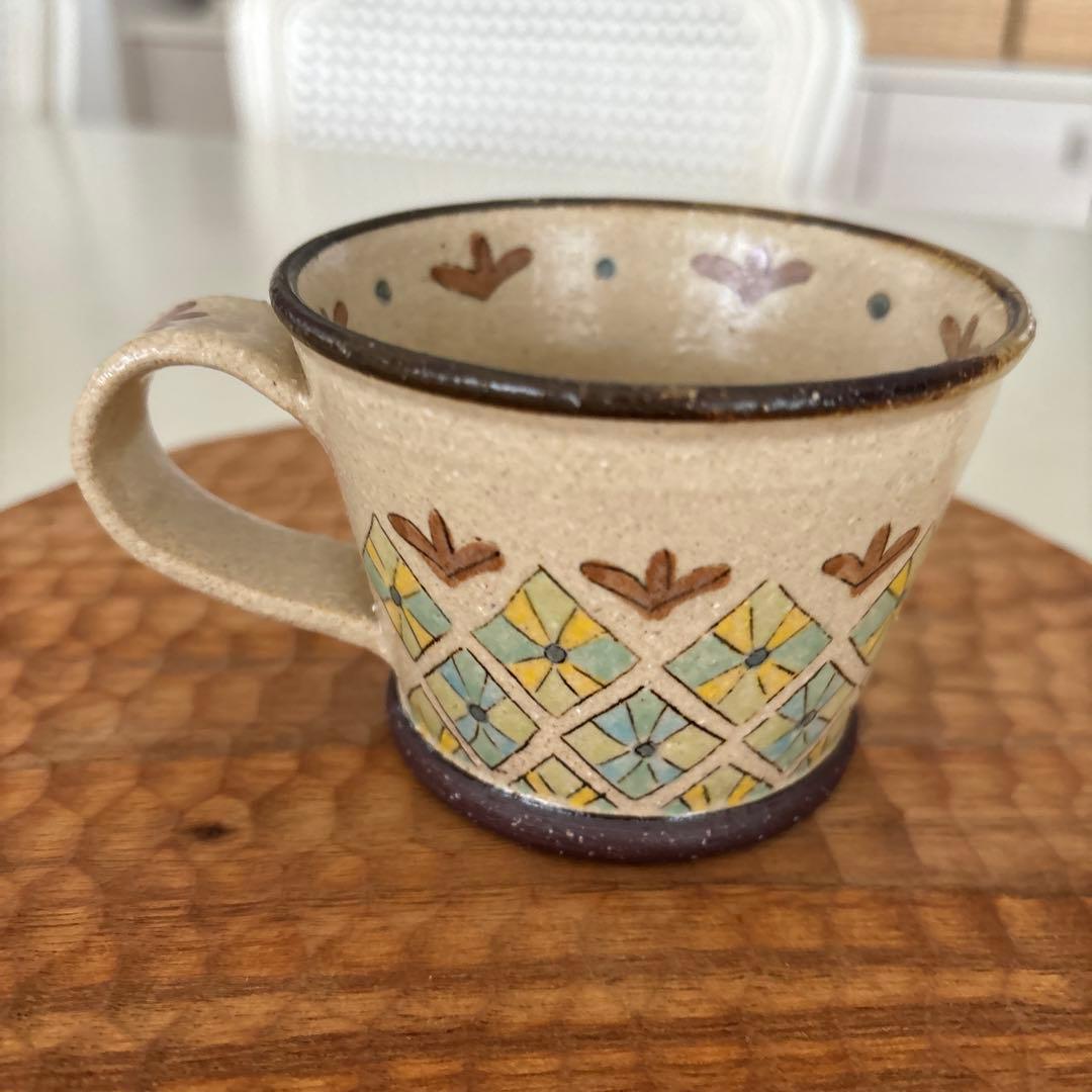 増山文 コーヒーカップ 2個セット 未使用品