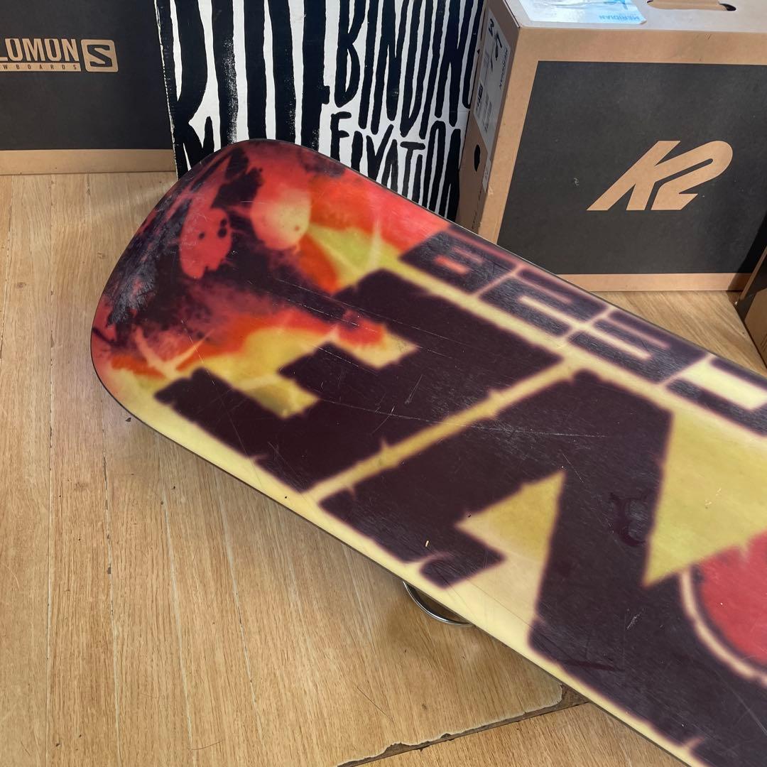 RICE28×SLQ　良質国産　スノーボードセット　OGASAKA製　バイン付